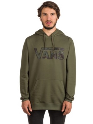 Olive green store vans hoodie